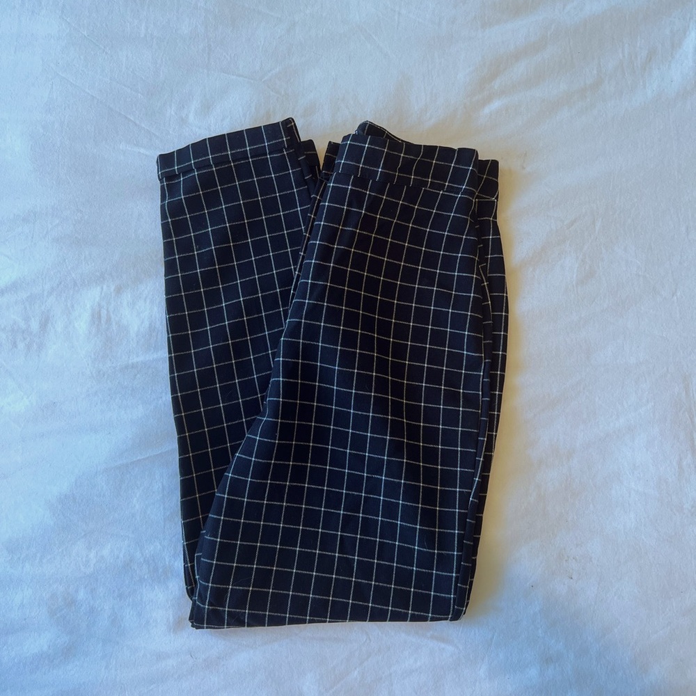 nasty gal plaid trousers